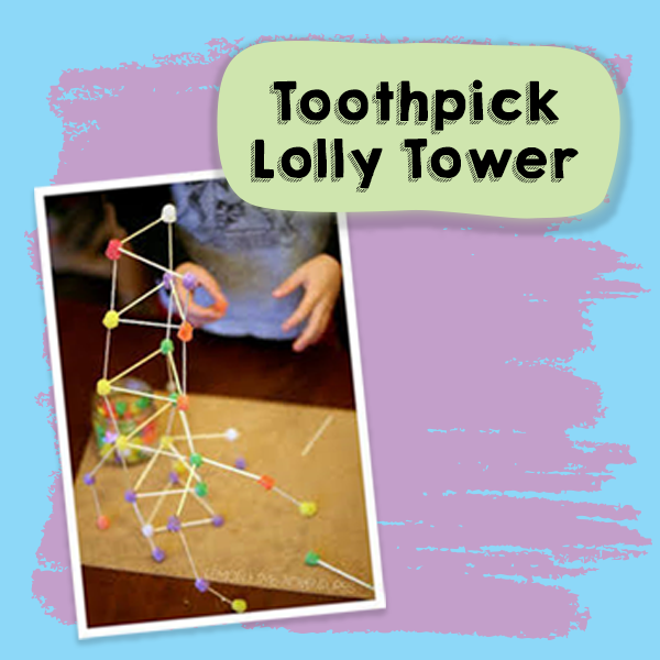 Toothpick Lolly Tower